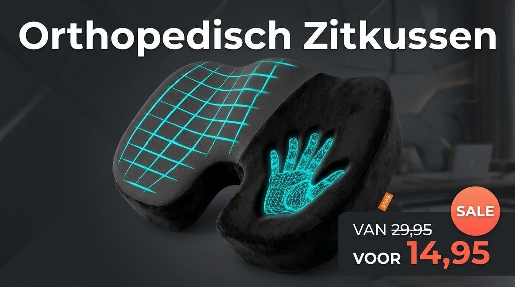 NiEUW Orthopedisch Zitkussen., Ophalen of Verzenden, Nieuw