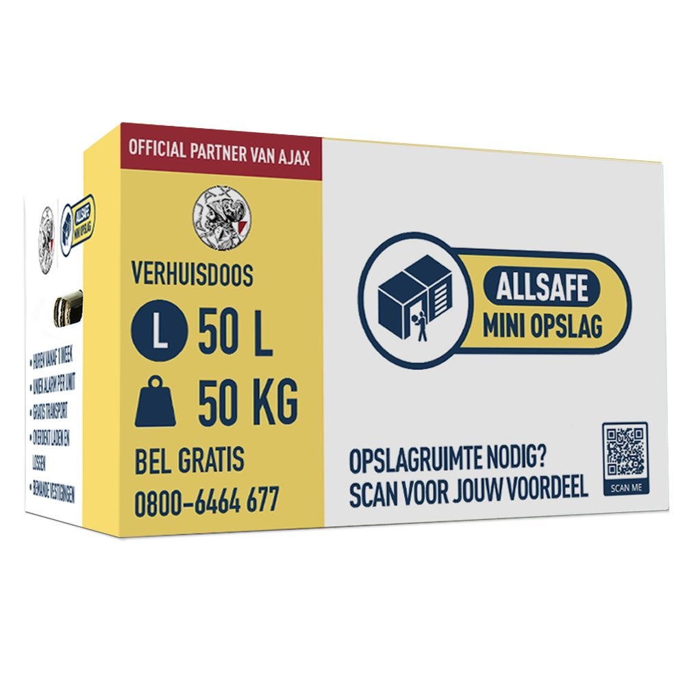 Stevige verhuisdozen, Ophalen, 50 tot 75 cm, Minder dan 40 cm, 35 tot 50 cm