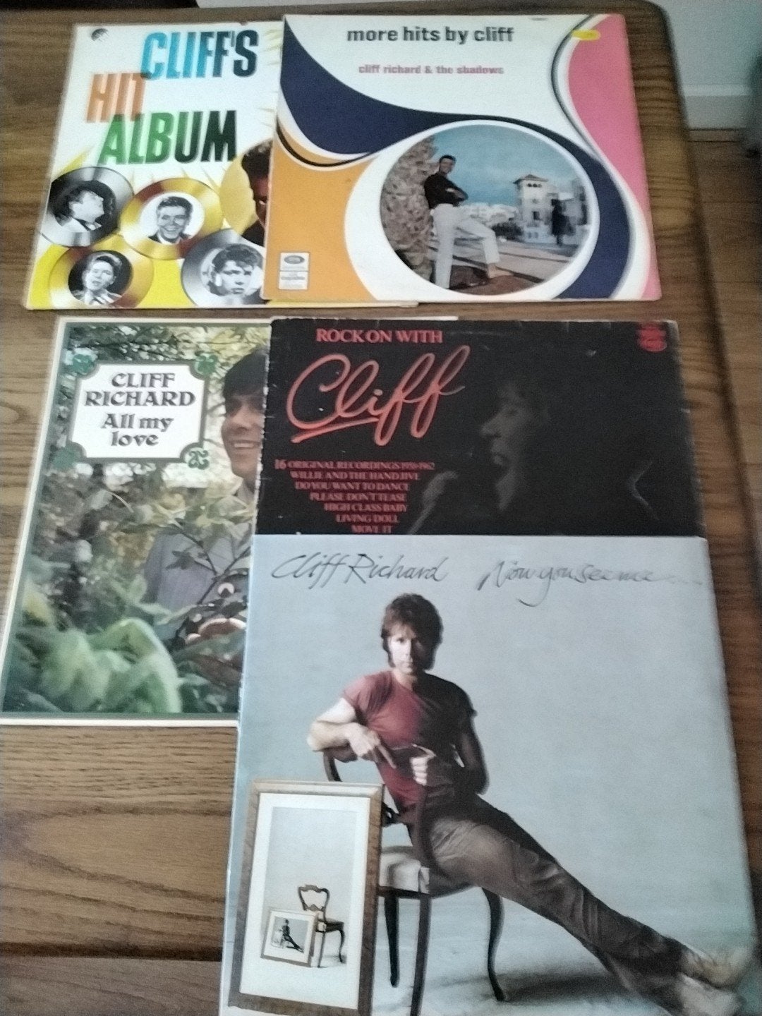 5 lps Cliff Richard, Cd's en Dvd's, Ophalen of Verzenden, Gebruikt, 12 inch, Poprock