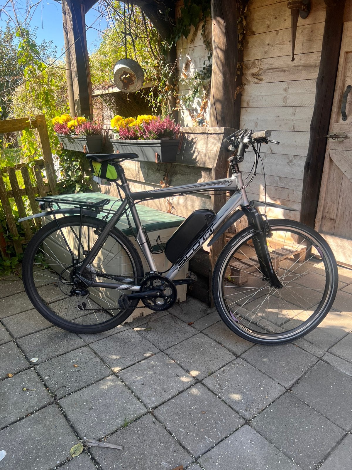 Elektrische tourfiets eigenbouw, 59 cm of meer, Ophalen, Gebruikt, Overige merken