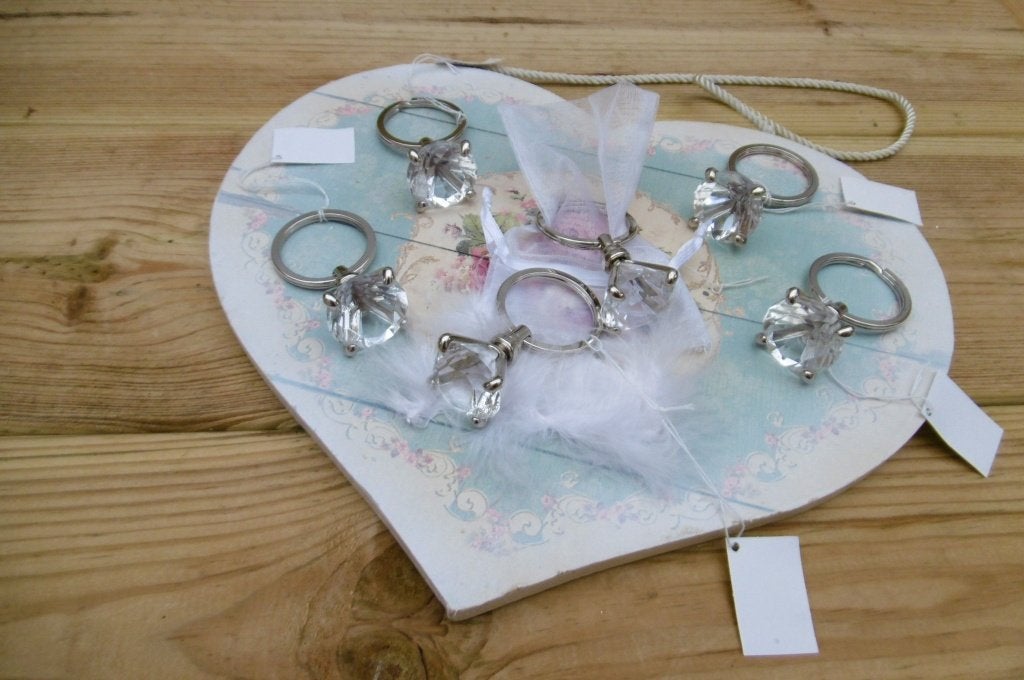 Set van 6 fraaie servetringen, Verzenden, Nieuw
