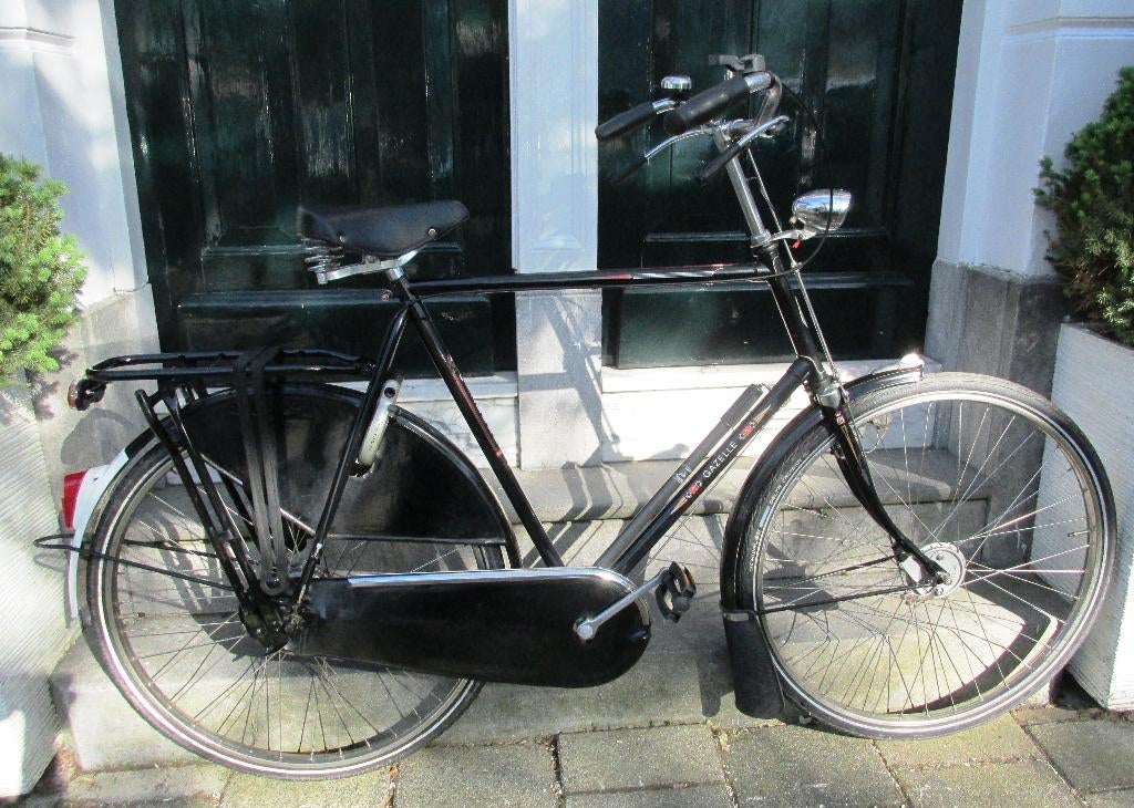 Gazelle Toer Populair opafiets met stang-trommelremmen, 3 V, Fietsen en Brommers, Ophalen, Gebruikt, Versnellingen, 65 cm of meer