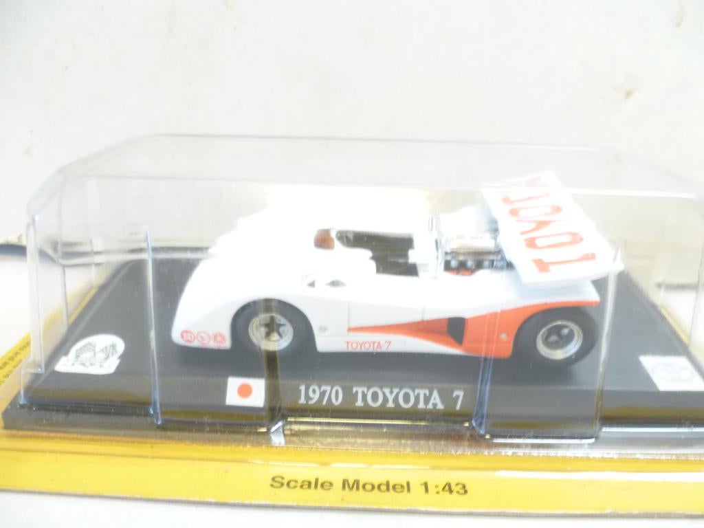 Del Prado Toyota 7 1970 1:43 modelauto nieuw in  verpakking., Hobby en Vrije tijd, Modelauto's | 1:43, Ophalen of Verzenden, Nieuw