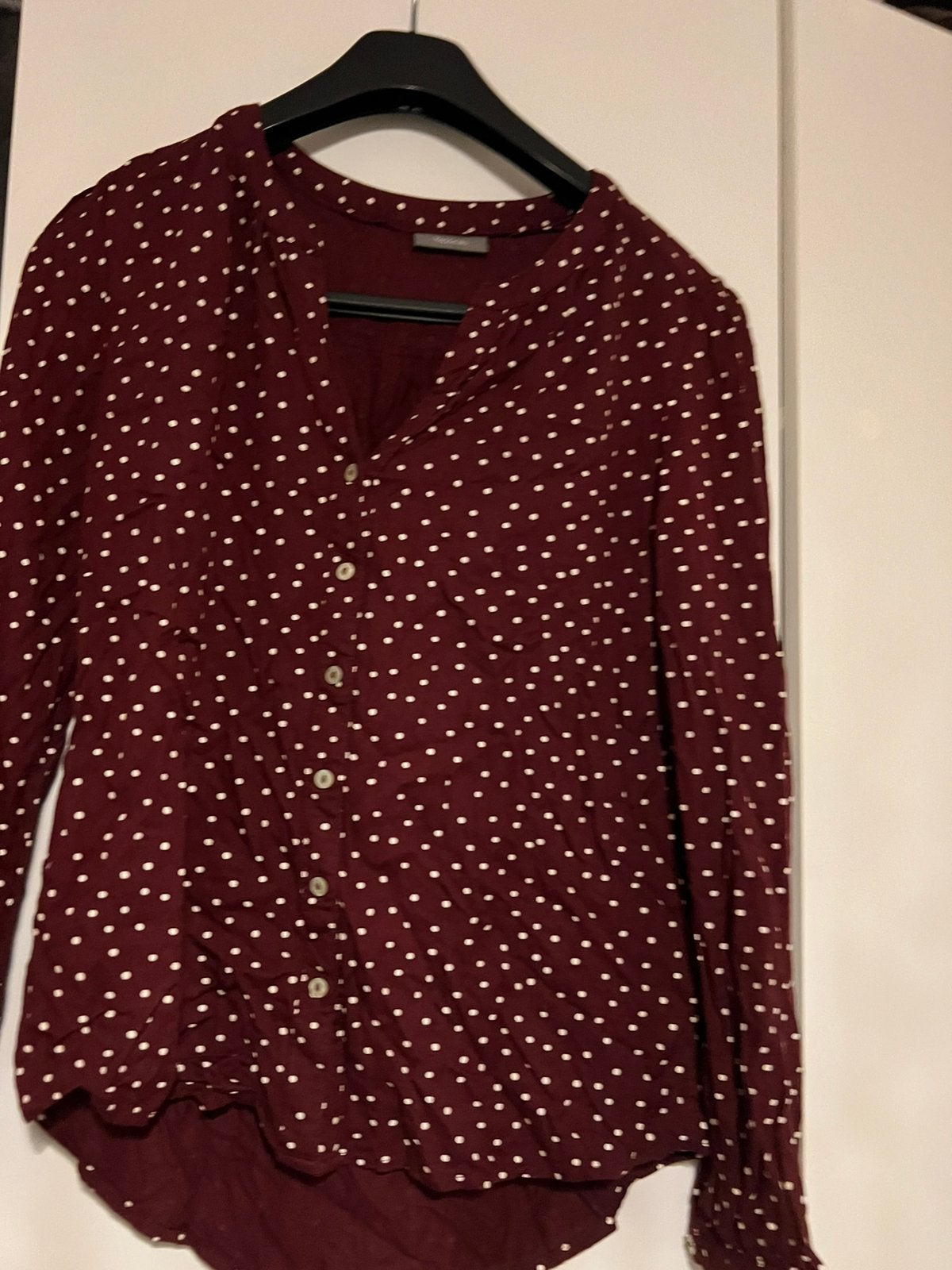 Bloese maat 34, Kleding | Dames, Blouses en Tunieken, Ophalen of Verzenden, Zo goed als nieuw, Maat 34 (XS) of kleiner, Rood