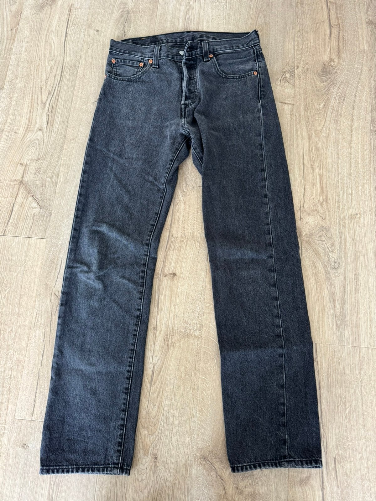Levis 501 heren, Ophalen of Verzenden, Zo goed als nieuw, Zwart, W32 (confectie 46) of kleiner