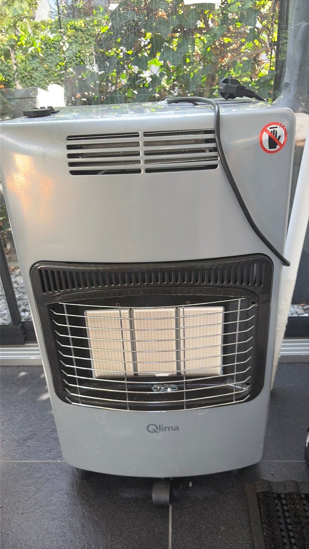 Qlima Gaskachel GH 959 RF, Huis en Inrichting, Kachels, Ophalen of Verzenden, Zo goed als nieuw, Elektrisch, Gaskachel