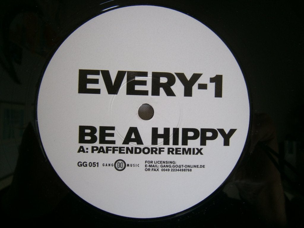 Every-1 – Be A Hippy. 2001. House, Tech House, Hard House, Ophalen, House, Zo goed als nieuw, 12 inch