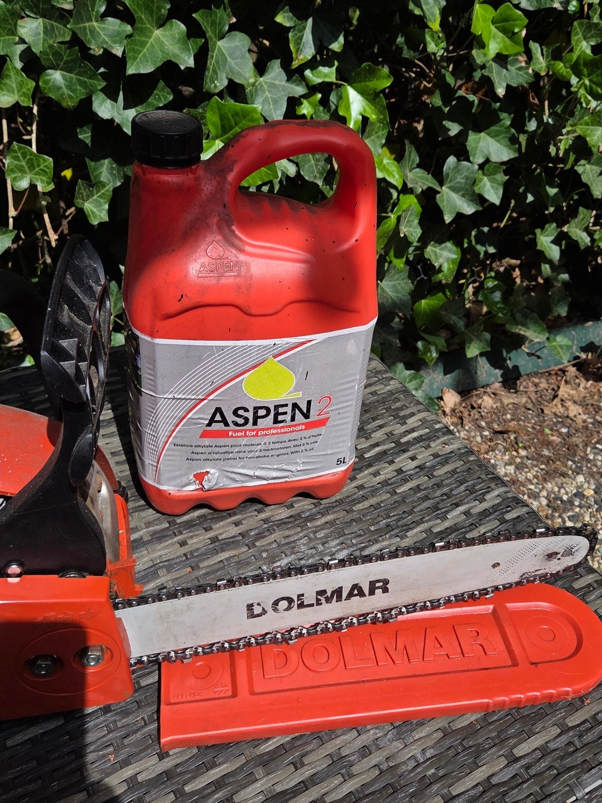 Dolmar Kettingzaag met Aspen 2 Brandstof, Ophalen, Gebruikt, Kettingzaag, Dolmar