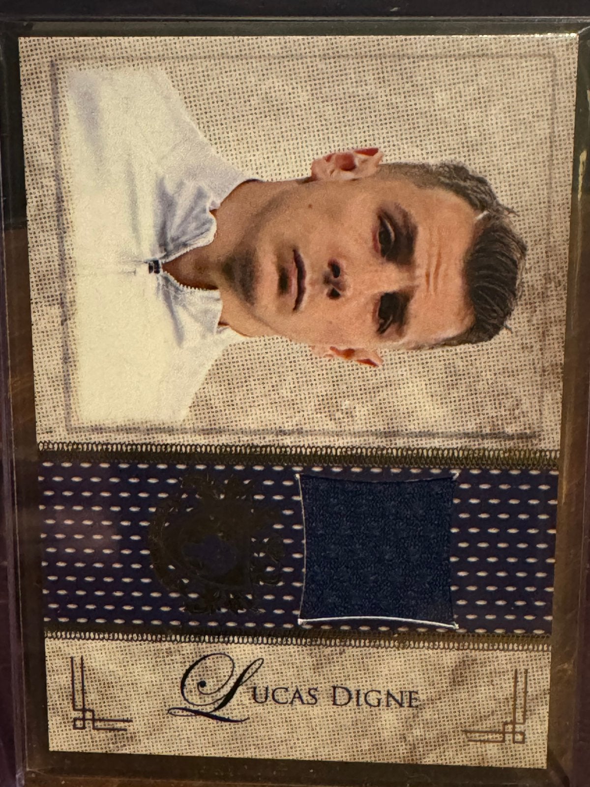 Futera Unique 2024 Lucas Digne #UN05 match worn patch /19, Ophalen of Verzenden, Zo goed als nieuw