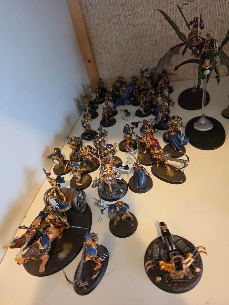 Warhammer Stormcast Eternals + nieuwe boek, Verzamelen, Ophalen, Gebruikt