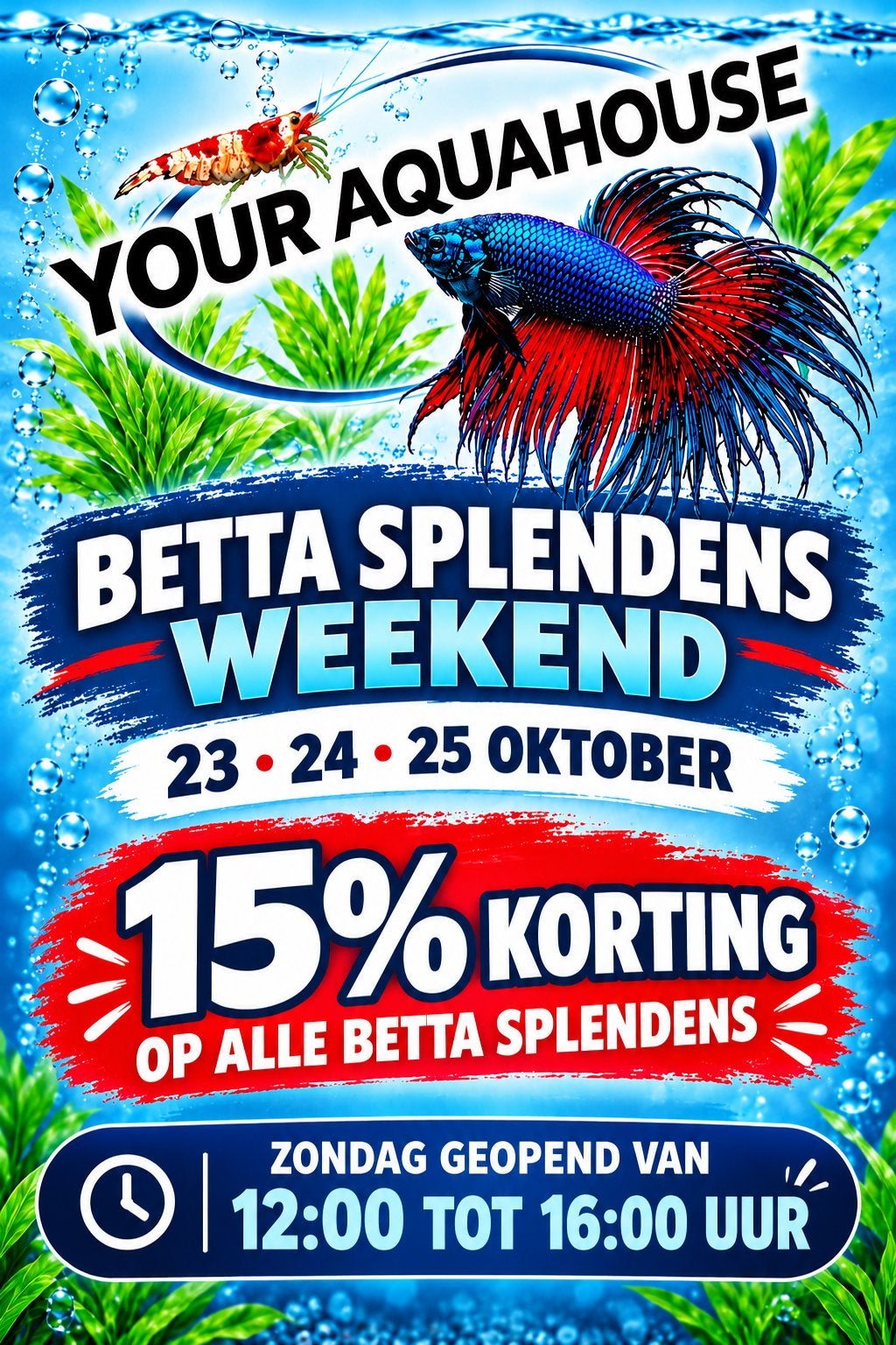 Diverse Betta splendes, Vis