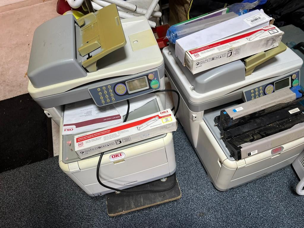 OKI kopieerapparaat C3530 MFP, Computers en Software, Printers, Gebruikt, Inkjetprinter, Kleur printen, Kopieren, Scannen, Zwart-en-wit printen