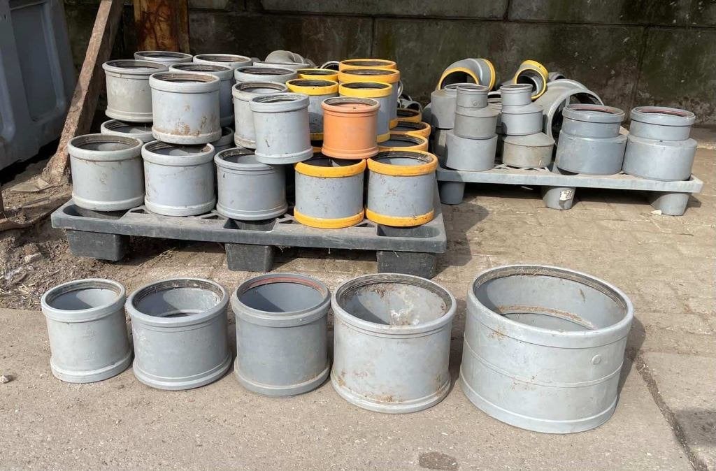 50 - PVC materiaal, Ophalen, Afvoer, Gebruikt, Pvc