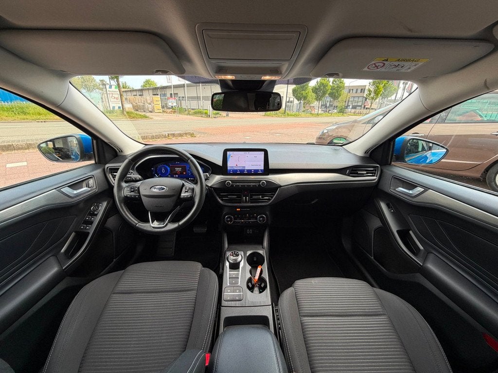 Ford Focus 1.0 EcoBoost Titanium X Business AUT|NAVI|Cam|NAP, 12 maanden, Gebruikt, Euro 6, Blauw