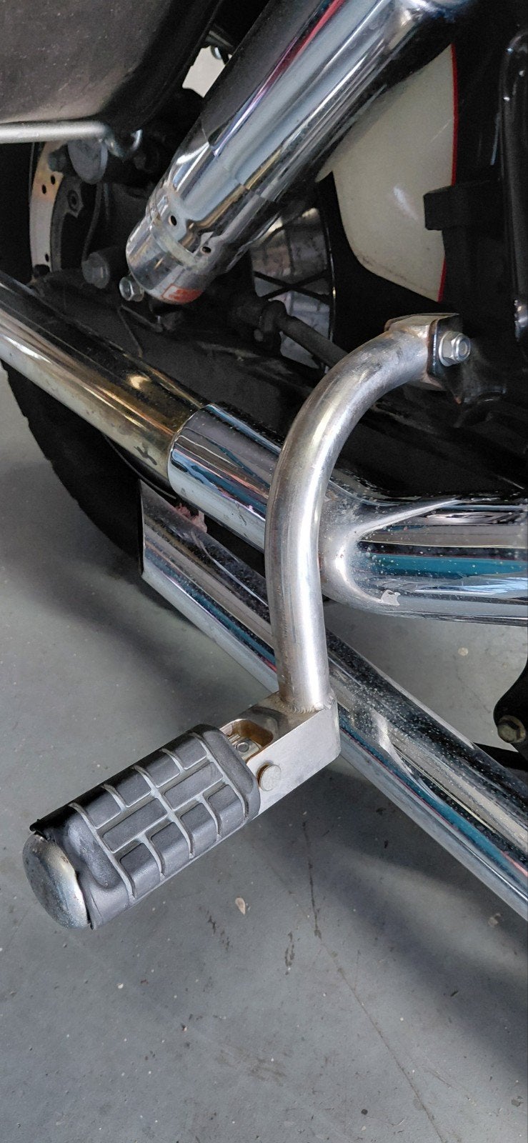 Custom Voetsteun Verlenging voor Passagier, Ophalen of Verzenden, Gebruikt