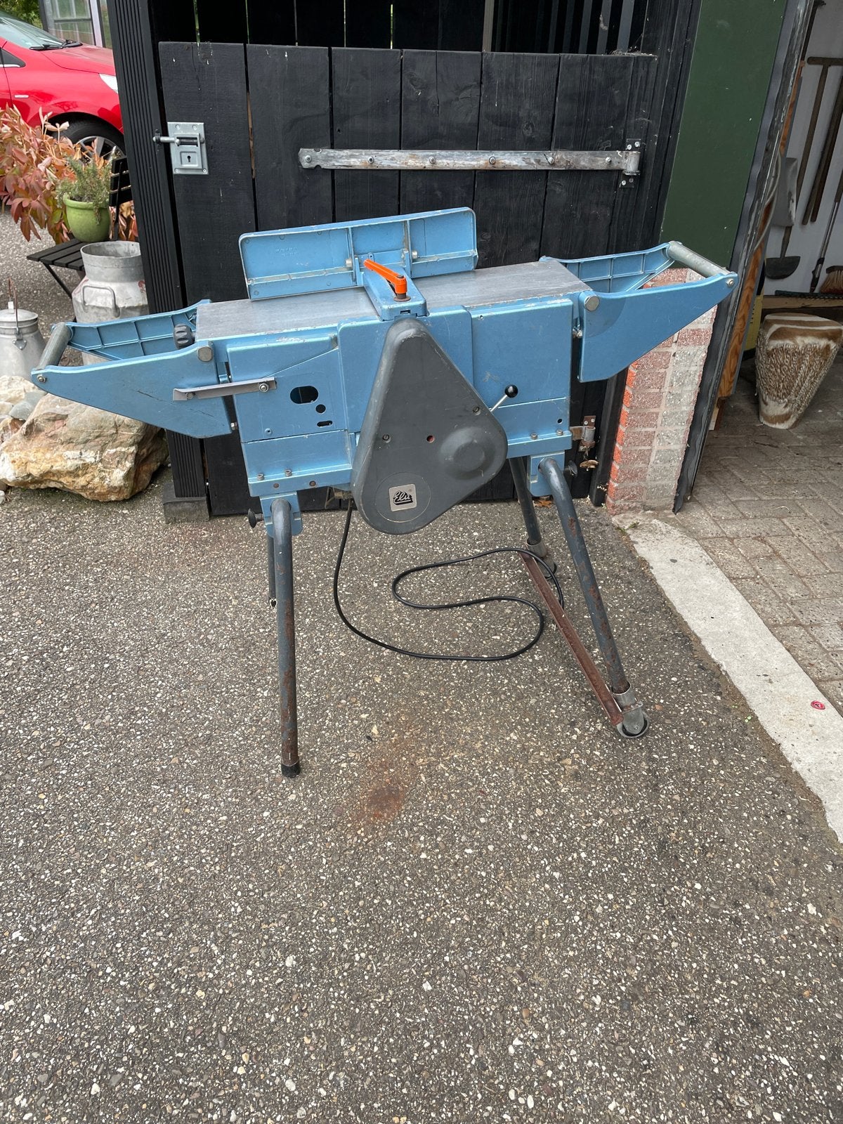 Elu Schaafmachine DAH 176 - Made in W-Germany - Bouwjaar 198, Doe-het-zelf en Verbouw, Ophalen of Verzenden, Gebruikt, Elektrisch
