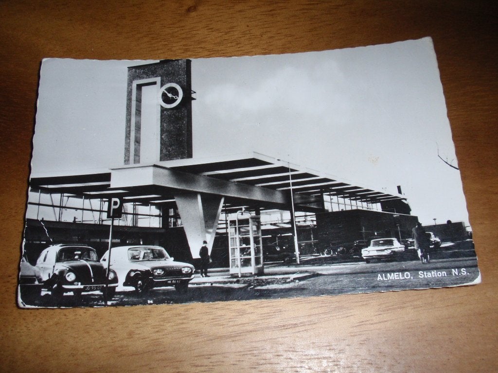 Station Almelo Auto Telefooncel, Verzenden, 1960 tot 1980, Ongelopen, Overijssel