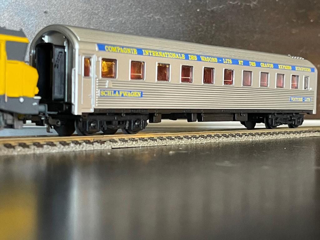 DB-0420: Roestvrijstalen slaapwagon Wagon-Lits / CIWL, Overige merken, Gelijkstroom, Ophalen of Verzenden, Nieuw