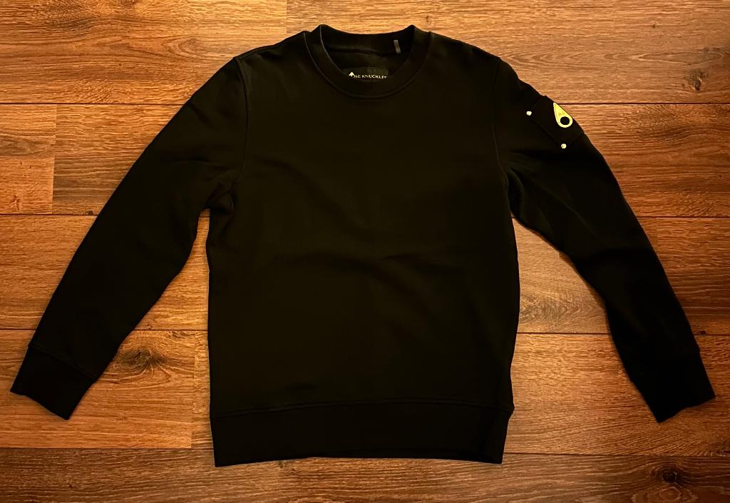 Moose Knuckles sweater zwart in maat M, Maat 48/50 (M), Zwart, Moose knuckles, Ophalen of Verzenden
