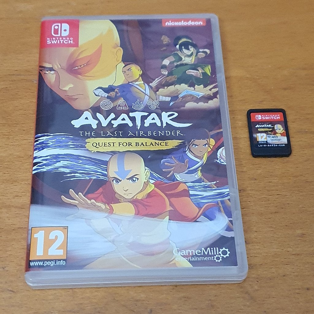 SWITCH | Avatar The Last Airbender Quest for Balance, Avontuur en Actie, Gebruikt, 1 speler, Ophalen of Verzenden