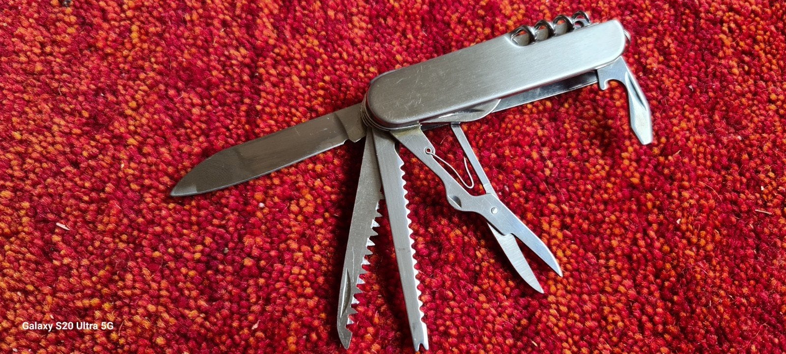 Multifunctioneel zakmes met diverse gereedschappen, Hobby en Vrije tijd, Overige Hobby en Vrije tijd, Ophalen of Verzenden, Gebruikt