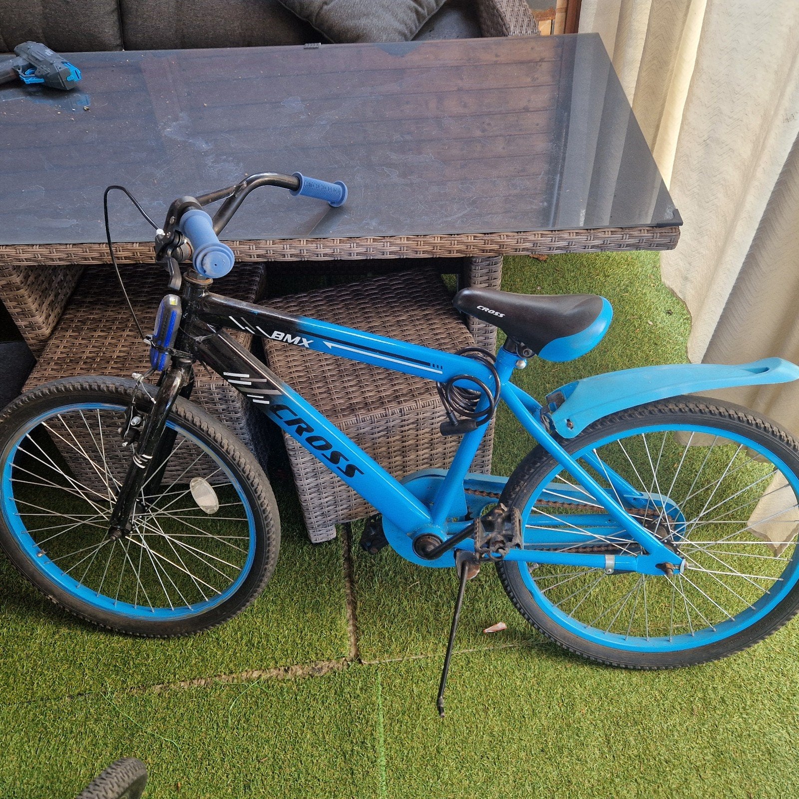 Rower BMX CROSS, 22 cale, Ophalen, Staal, 16 tot 20 inch