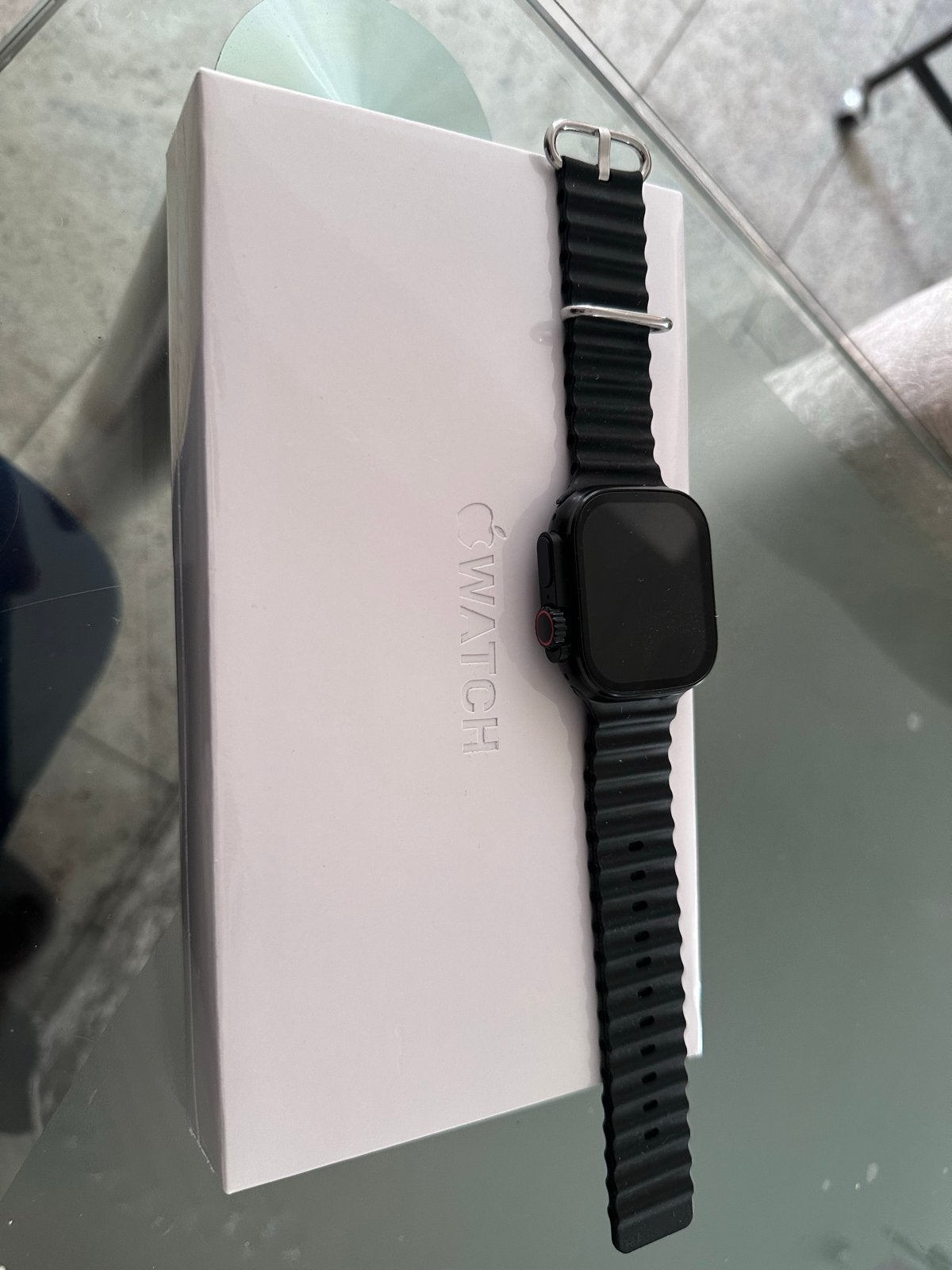 Apple Watch Ultra (zwart) - NIEUW, Afstand, Zwart, IOS, Nieuw