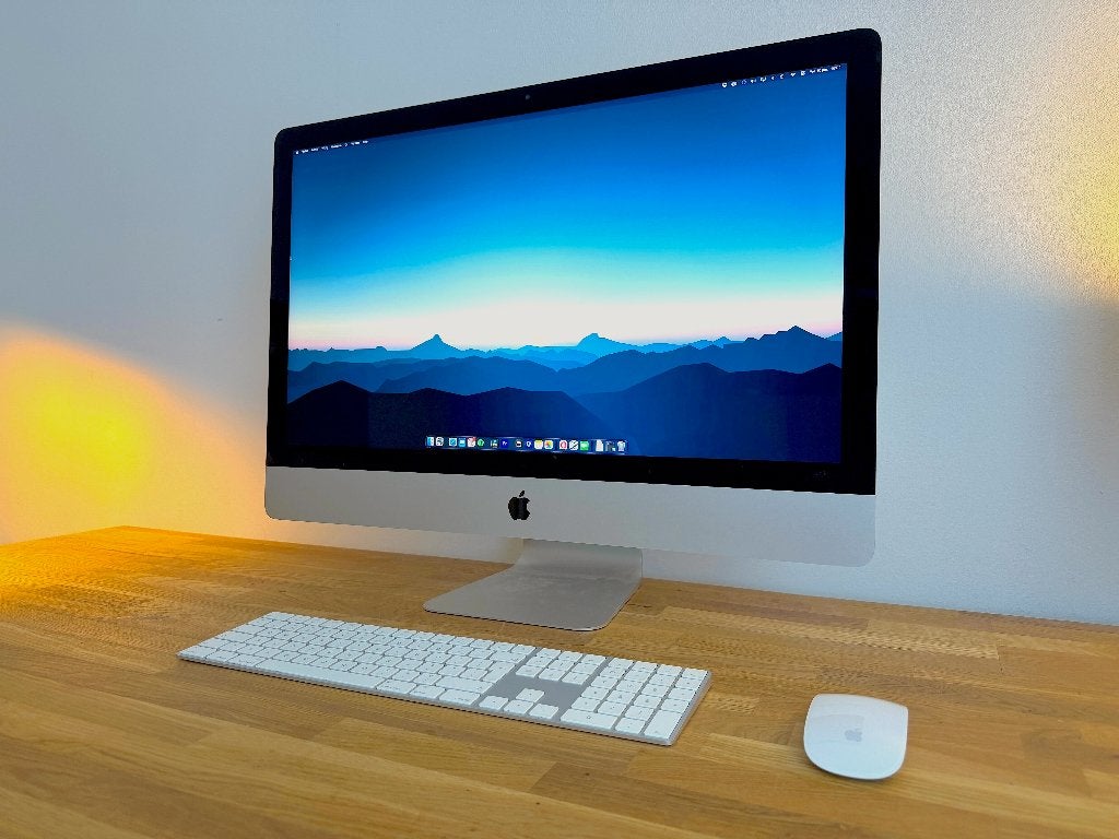 Apple iMac 27" 5K 2017 - 40GB RAM - SSD - Radeon Pro 580 8GB, 32 GB, SSD, IMac, Zo goed als nieuw
