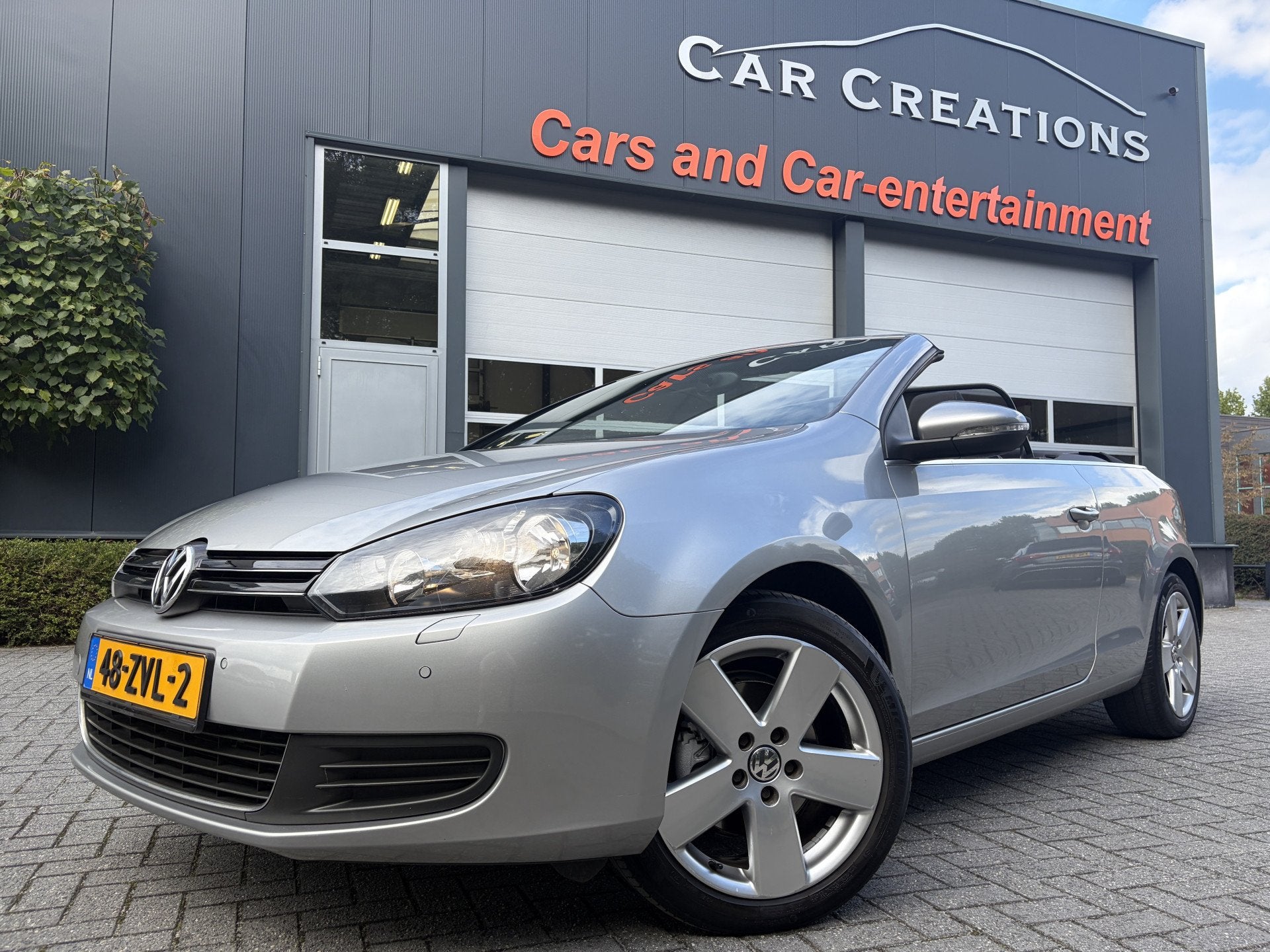 Volkswagen Golf Cabriolet 1.2 TSI BlueMotion (bj 2012), Voorwielaandrijving, Euro 5, Stof, Gebruikt