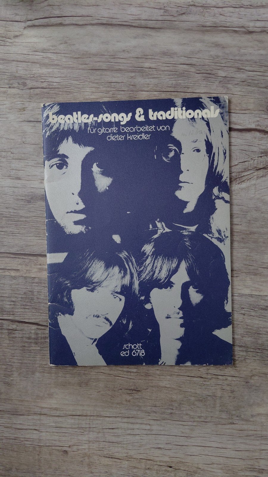 Dieter Kreidler - Beatles Songs voor Gitaar, Muziek en Instrumenten, Bladmuziek, Artiest of Componist, Gitaar, Ophalen of Verzenden