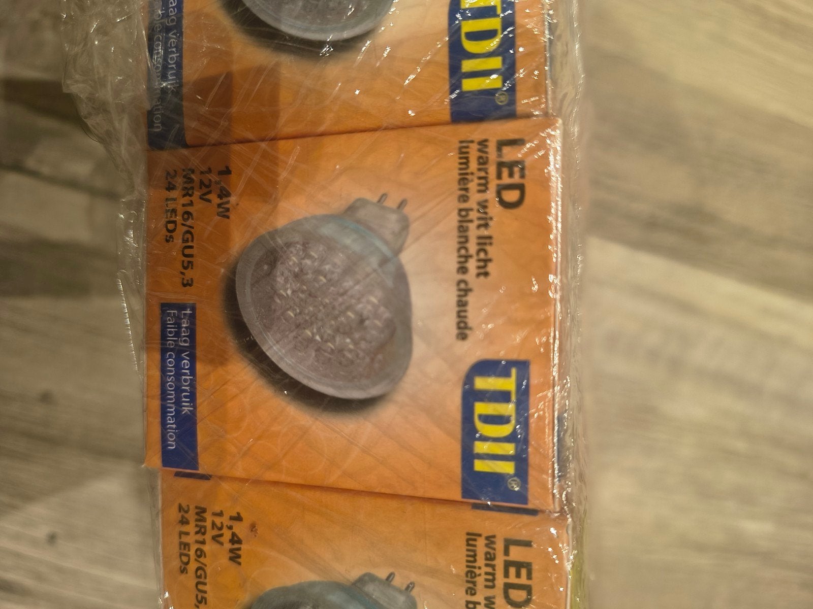 TDI LED MR16/GU5.3 Warm Wit Licht 1.4W (12 stuks), Ophalen of Verzenden