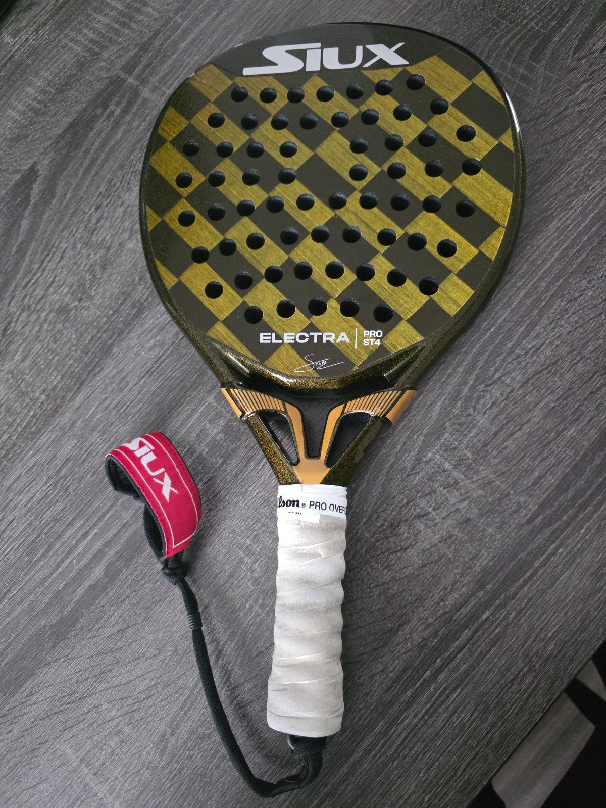 Siux Electra ST4 Padelracket - Zo goed als nieuw, Sport en Fitness, Ophalen of Verzenden, Zo goed als nieuw, Padelracket