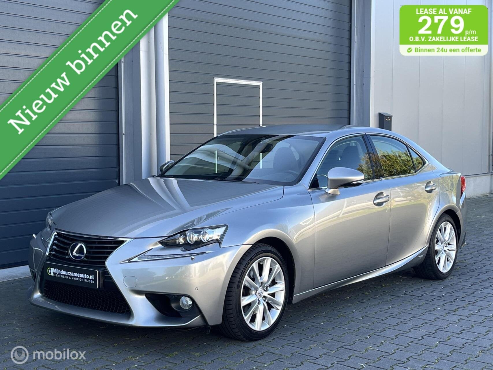 Lexus IS 300h Luxury Line , Leder, LED Dealer, 1 ste eig !, Auto's, Automaat, Achterwielaandrijving, Gebruikt, 23 km/l