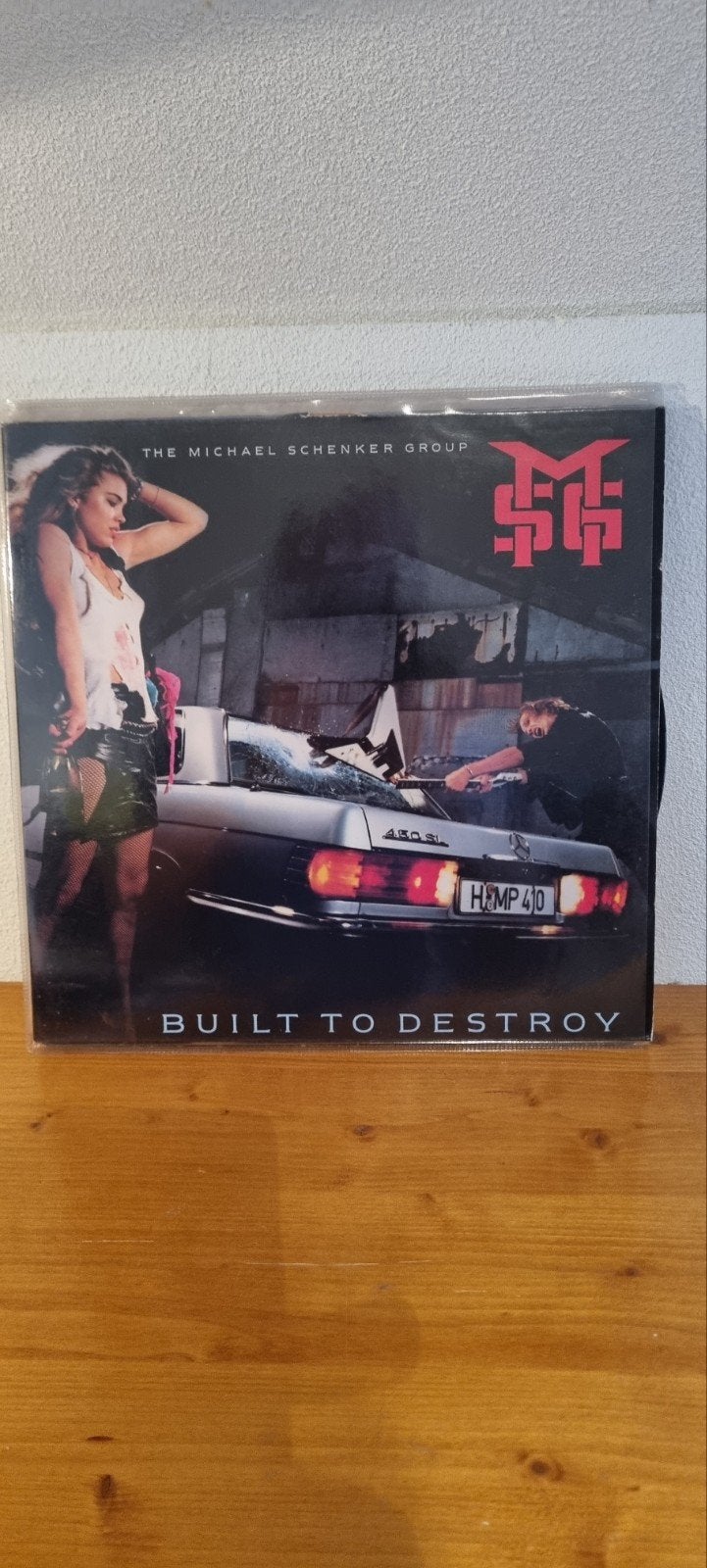 The Michael Schenker group Built to Destroy, Ophalen of Verzenden, Zo goed als nieuw