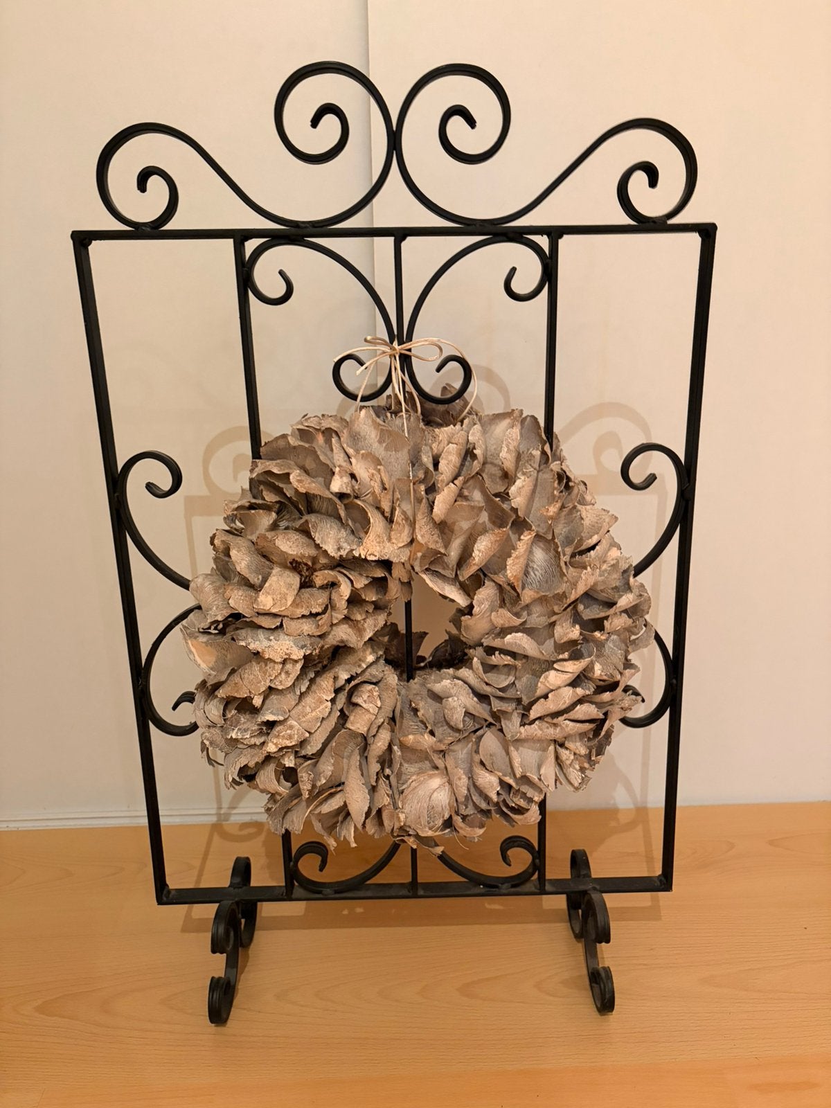 Gietijzeren decoratie rek, landelijke inrichting, Ophalen, Zo goed als nieuw