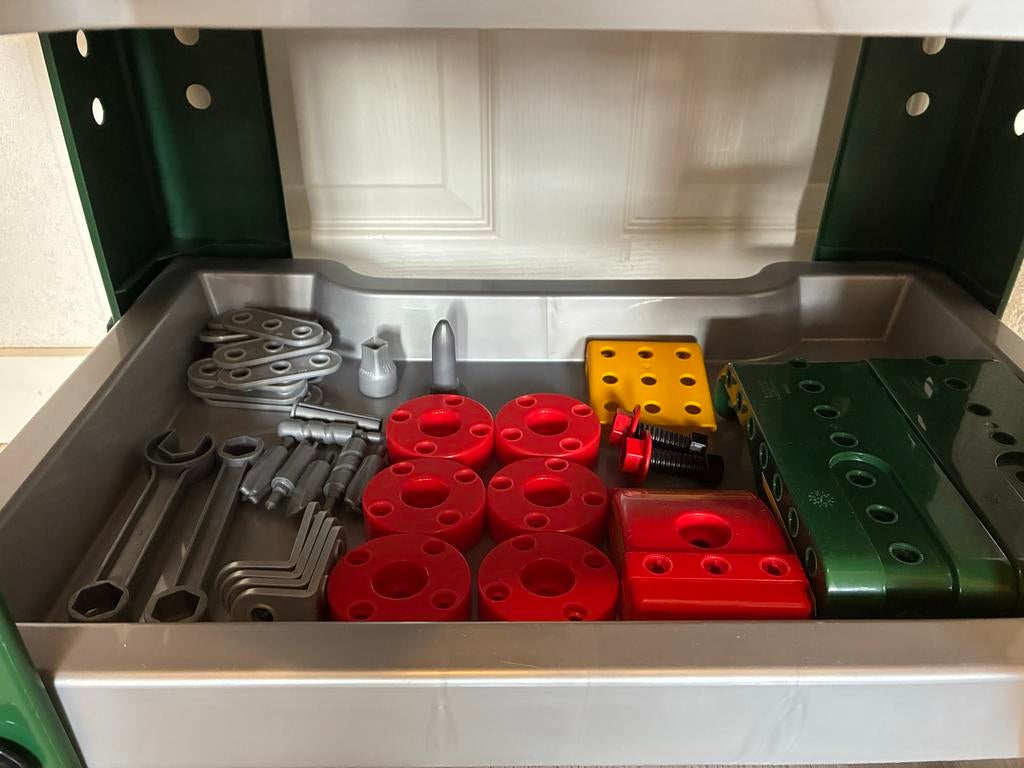 Overcomplete Bosch Work Station voor kinderen, Ophalen of Verzenden, Zo goed als nieuw, Jongen of Meisje