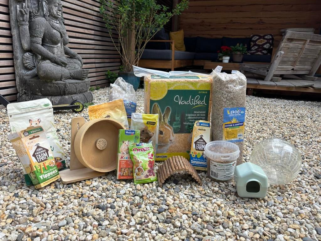 Hamster spullen, Dieren en Toebehoren, Ophalen, Zo goed als nieuw, Loopwiel of Rad