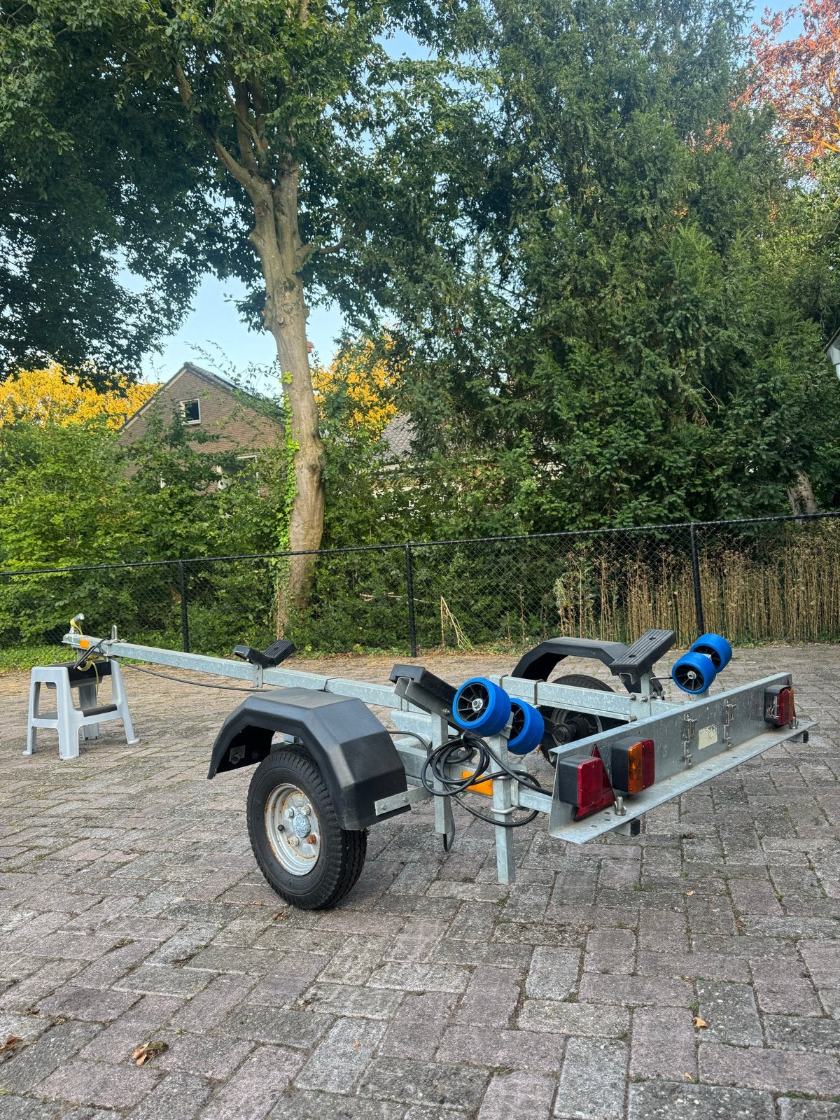 Knott Boottrailer te koop 750kg, Watersport en Boten, Boottrailers, Gebruikt, Overige typen, Minder dan 1500 kg, Minder dan 6 meter