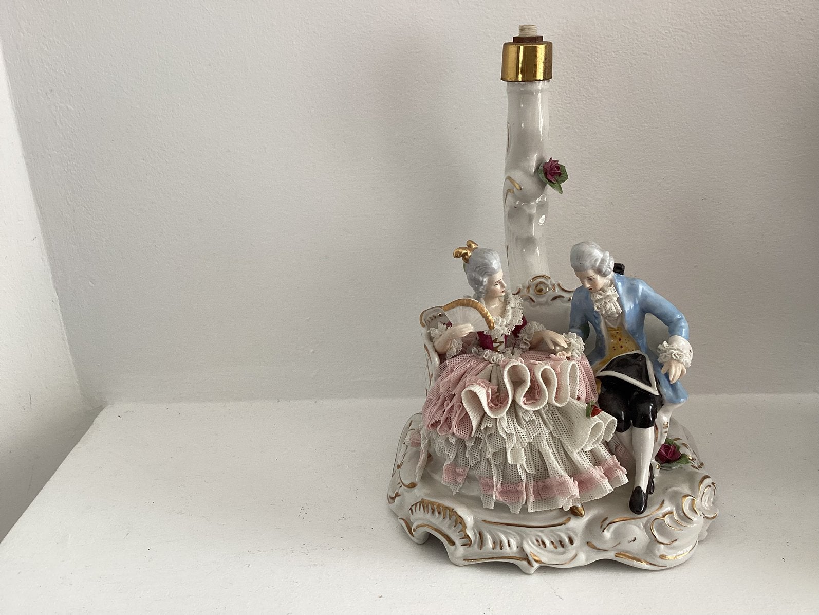 Lampenvoet porselein, Ophalen of Verzenden