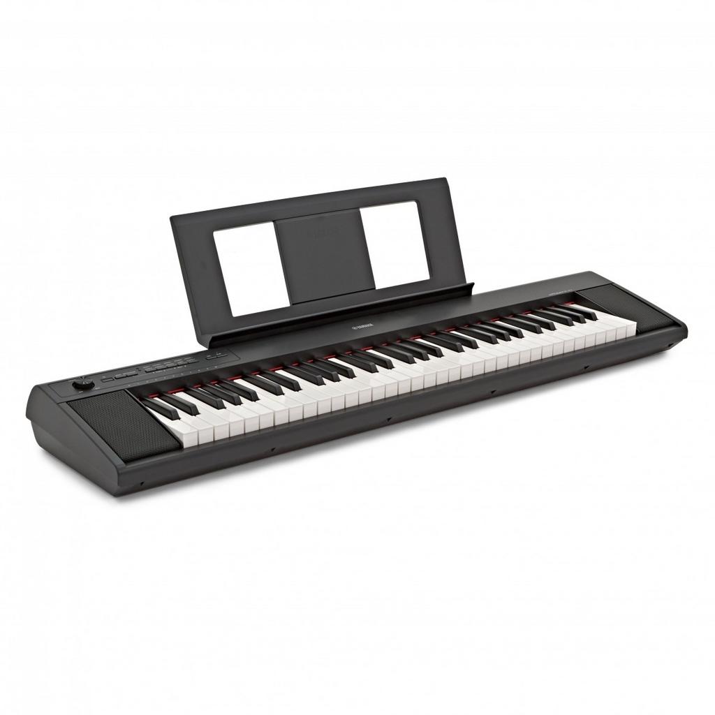 Yamaha NP-12 Piaggero zwart, Ophalen, 61 toetsen, Yamaha, Zo goed als nieuw