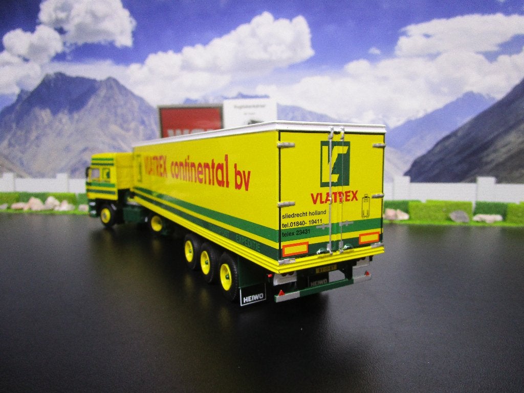 wsi 01-4393 daf 3300 space cab vlatrex continental bv, Hobby en Vrije tijd, Modelauto's | 1:50, Ophalen of Verzenden, Nieuw, Bus of Vrachtwagen