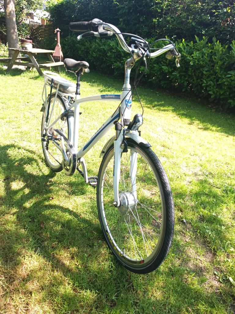 Stella Durante herenfiets - accu mogelijk defect, Ophalen of Verzenden, Gebruikt, Overige merken