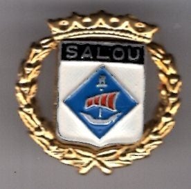 Salou met zeilboot stads PIN ( BLAD6_636), Verzenden, Nieuw, Stad of Land, Speldje of Pin