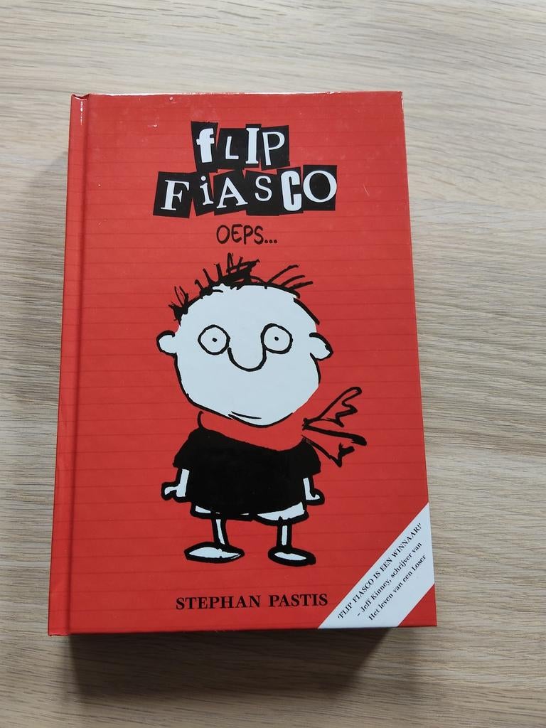 Flip Fiasco Oeps Boek - Zo goed als nieuw, Ophalen of Verzenden, Zo goed als nieuw, Stephan Pastis, Fictie