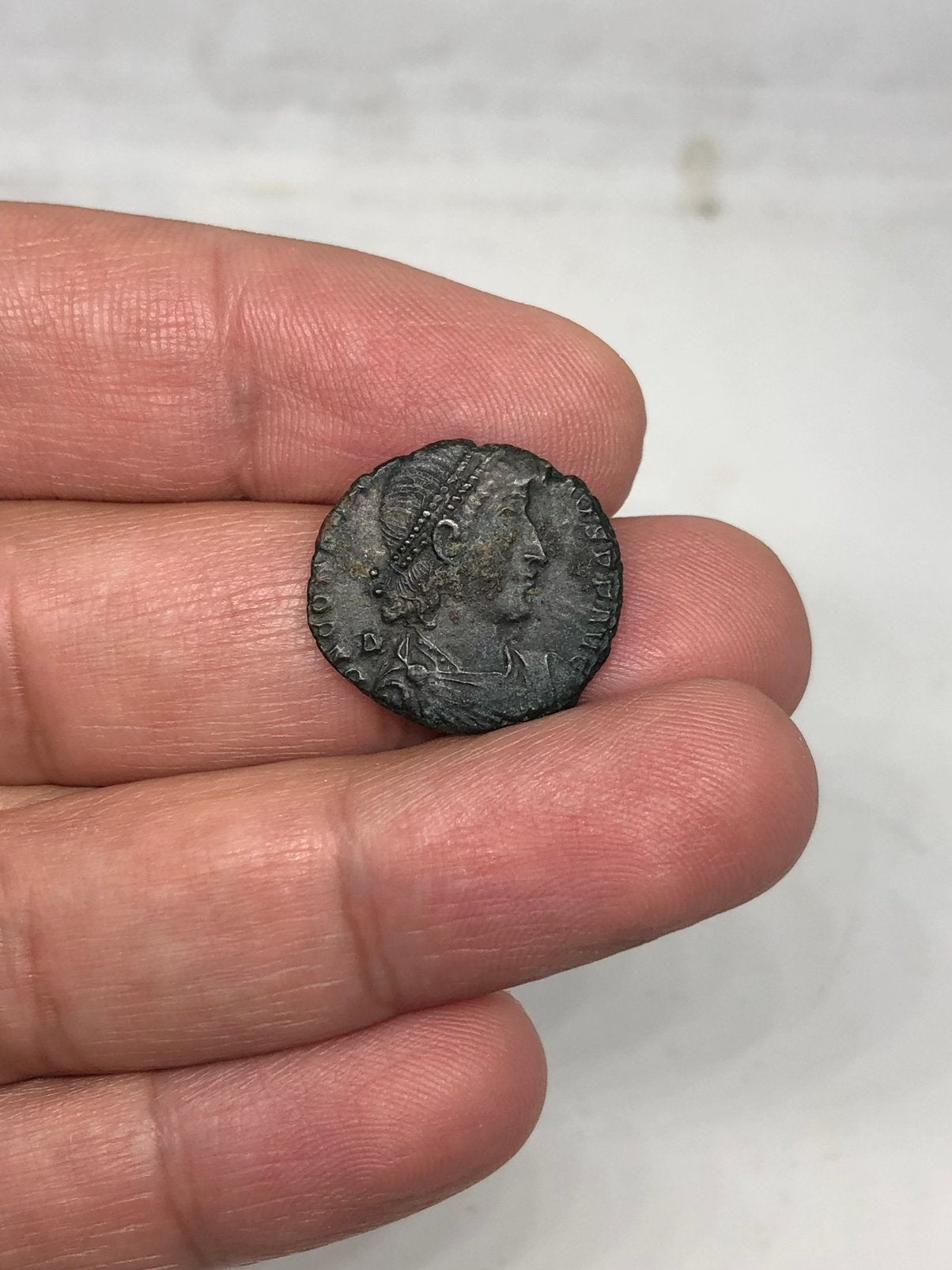 Romeinse munt, CONSTANTIUS II, Follis, 337 - 361 AD, Verzenden, Italië, Losse munt