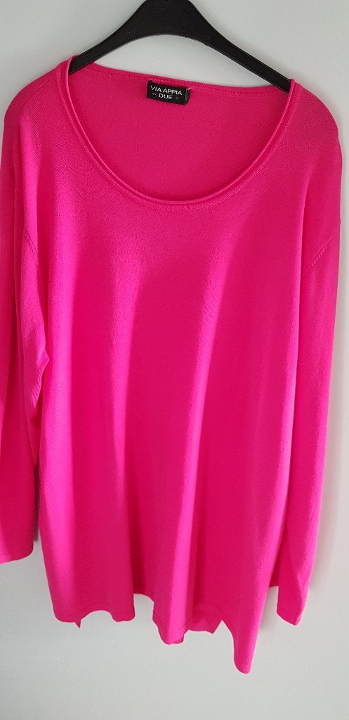 Roze trui van Via Appia due maat 50, Trui of Vest, Nieuw, Ophalen of Verzenden, Roze