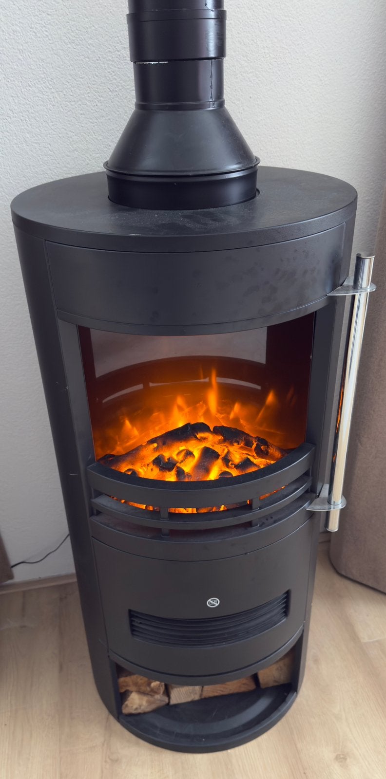 Eurom Orsa Fireplace elektrische haard met verwarming, Huis en Inrichting, Ophalen, Overige soorten, Elektrisch, Zo goed als nieuw