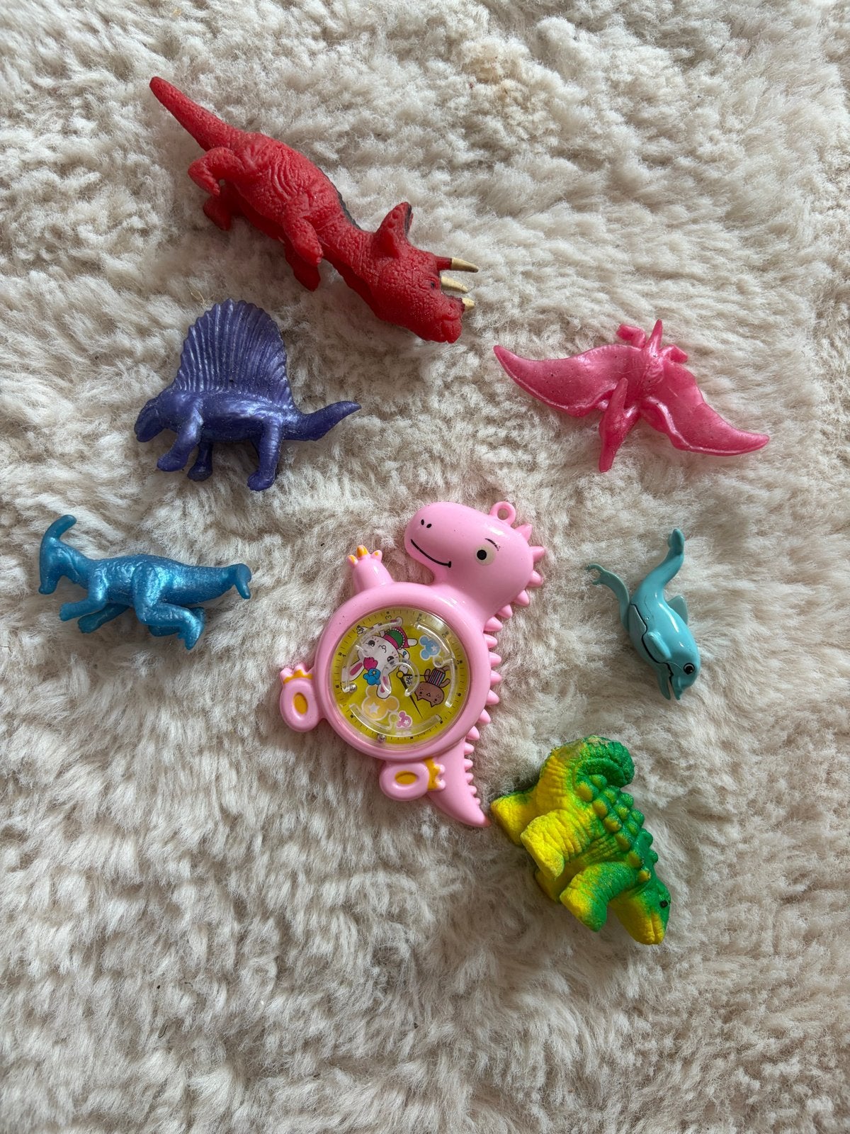 Mini Dinosaurus en Walvisje Speelgoed Set, Ophalen of Verzenden, Gebruikt, Jongen of Meisje