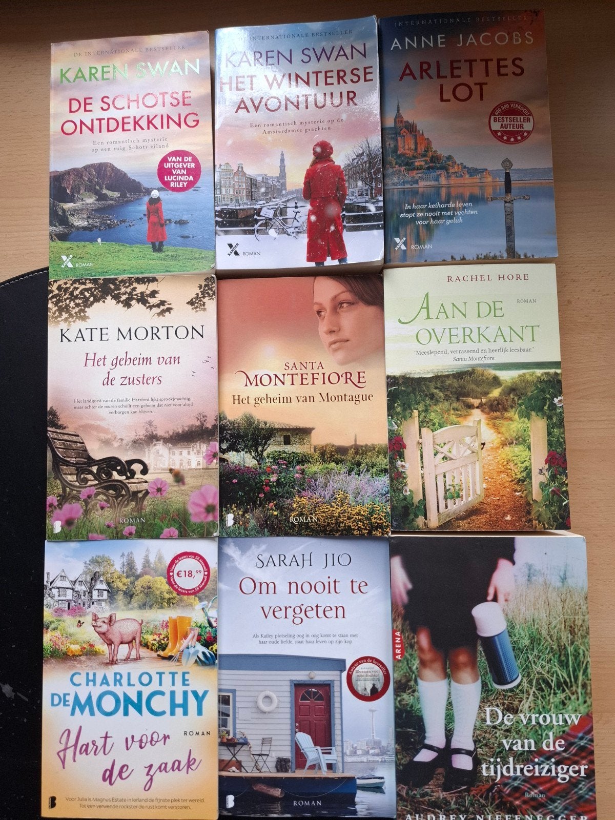 Romans 9x: Karen Swan, Kate Morton, Santa Montefiore e.a., Ophalen of Verzenden