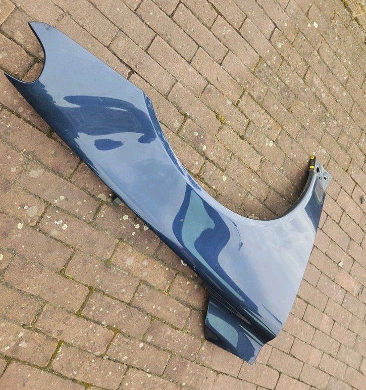 Scherm Rechtsvoor Volvo V70 serie III blauw., Ophalen of Verzenden, Rechts, Volvo, Spatbord